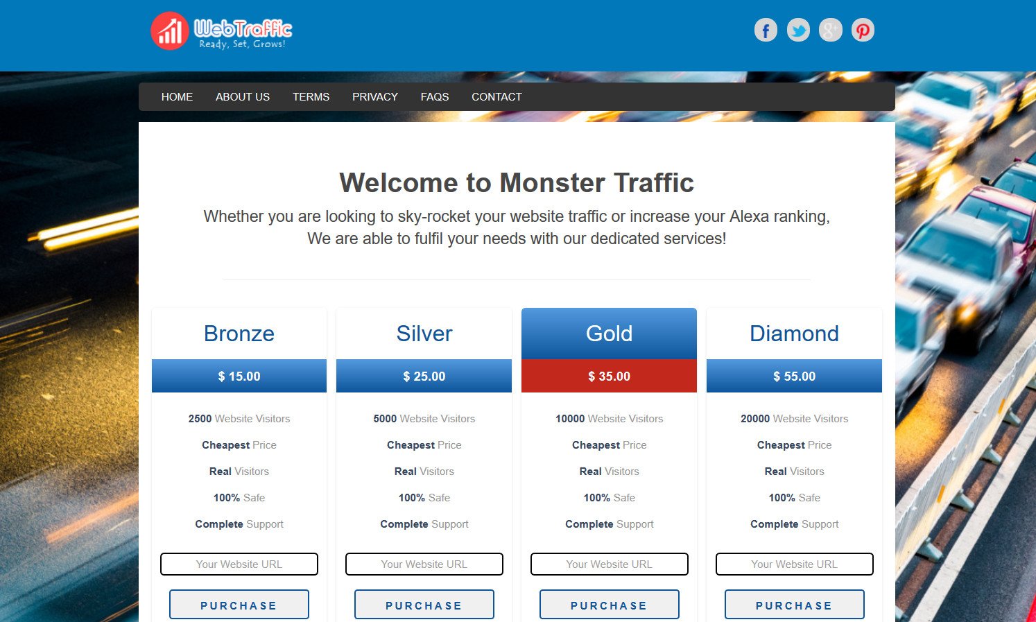 Website Traffic Reseller Website Business For Sale + Free Installation + Hosting