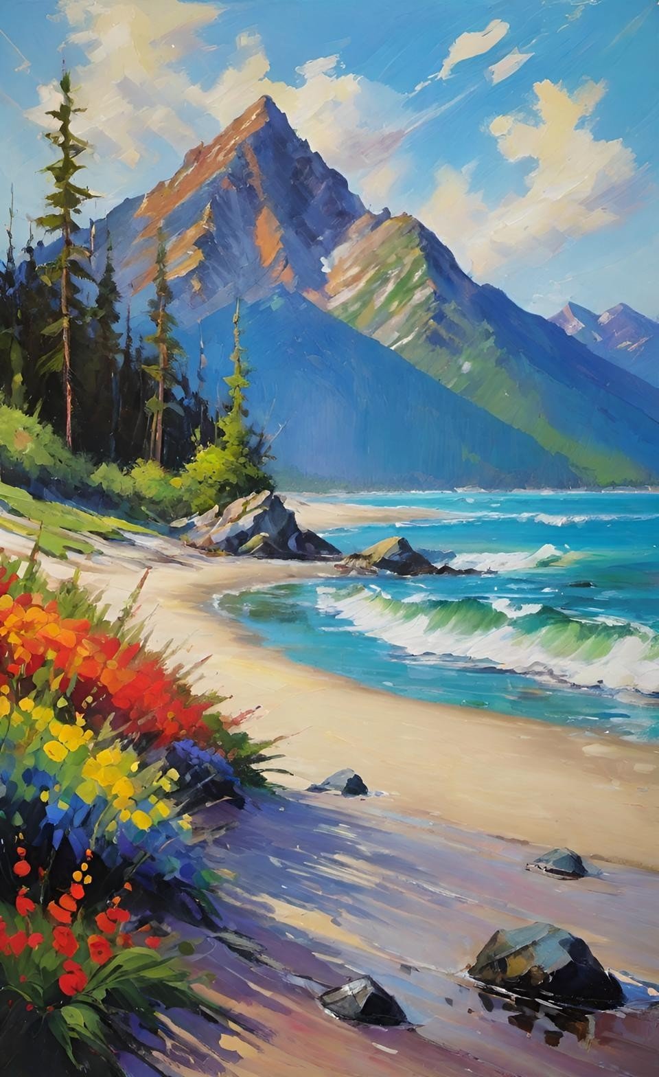 Digital Image Picture Photo Wallpaper Background Desktop AI Art Sample Product